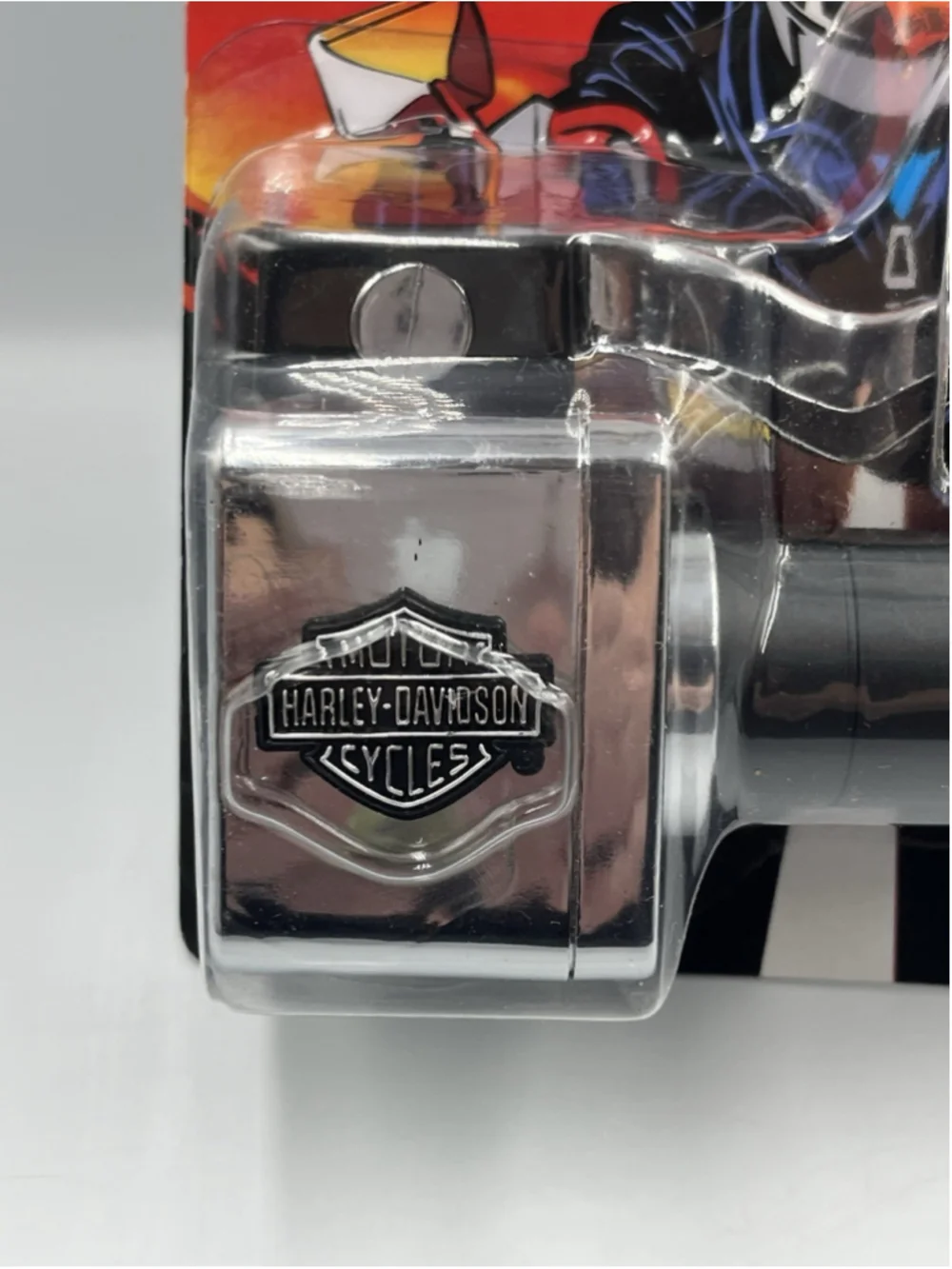 Harley-Davidson Sound Effect Flashlight 1995 Licensed New Carded Motorcycle Toy